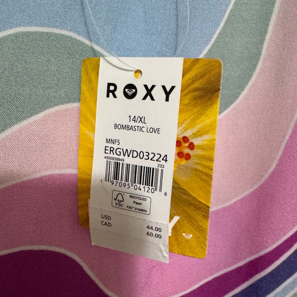 NWT Roxy Kids Colorful Dress - Picture 4 of 4